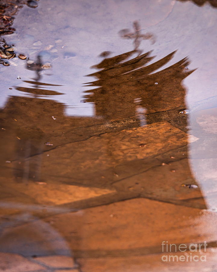 Ripple Reflection of the St Francis de Asis Church  Photograph by Elijah Rael