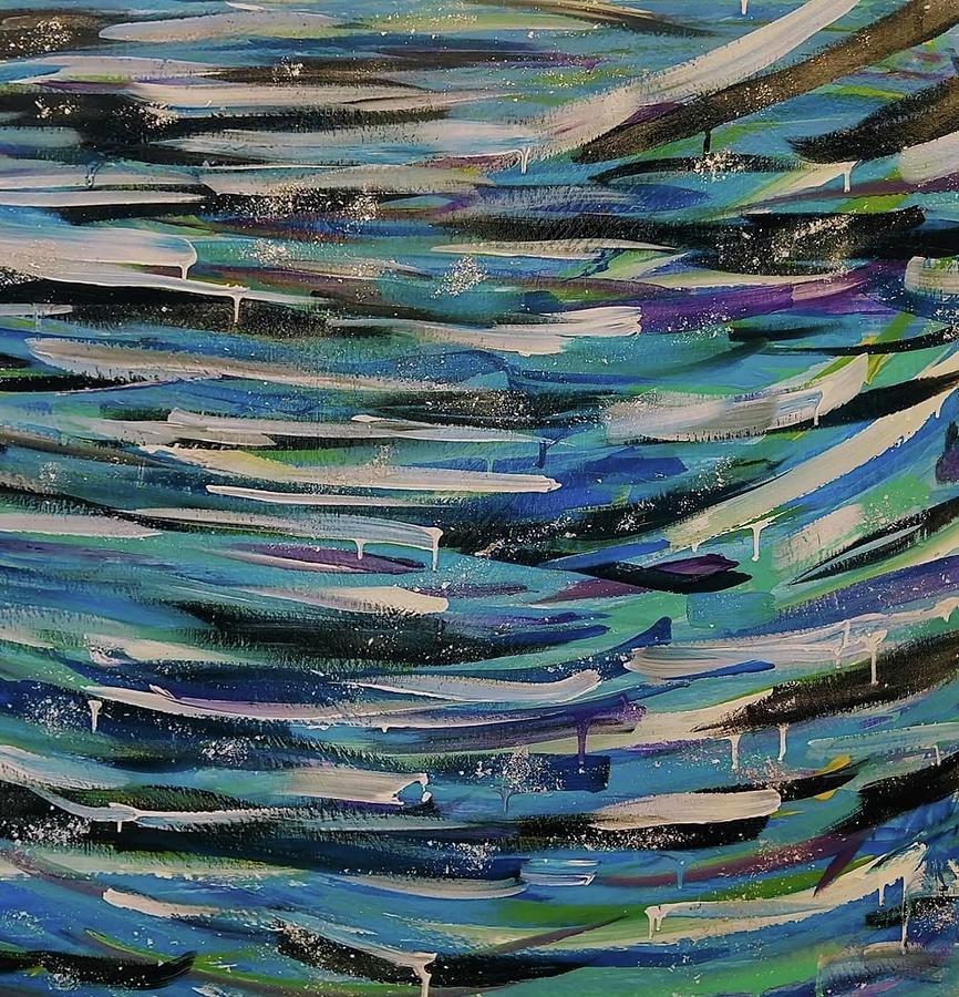 Ripple Painting by Stephanie Giguere - Fine Art America