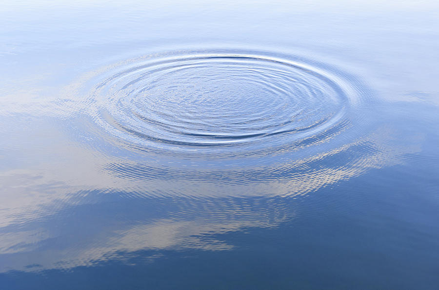 Ripples Photograph by Rob Atkins