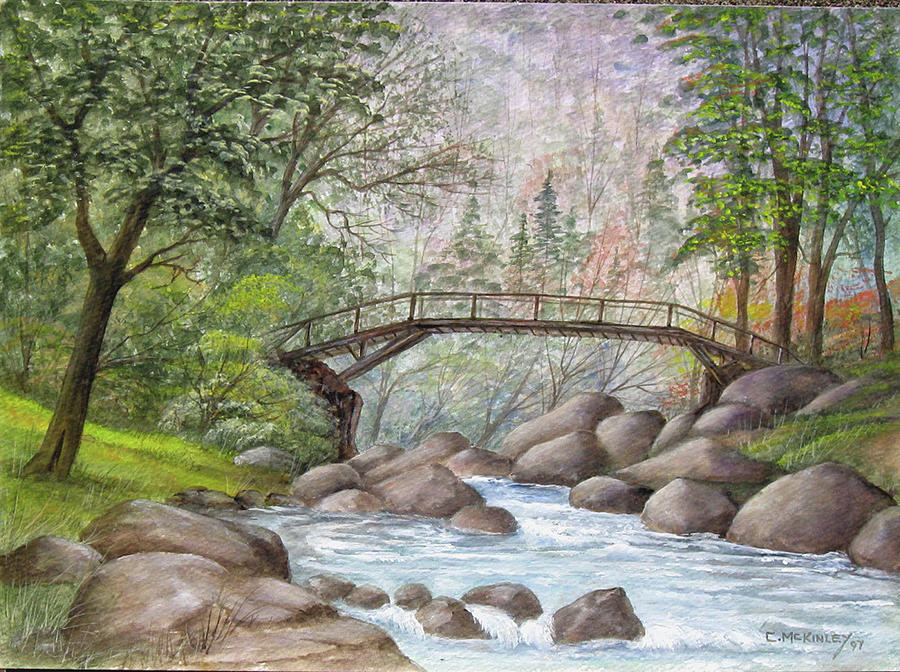 Rippling Waters Painting by Carl McKinley