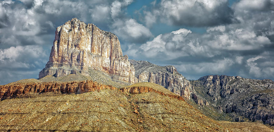 Guadalupe Mountains National Park Photograph - Rise - El Capitan Guadalupe in Mountains National Park by Stephen Stookey
