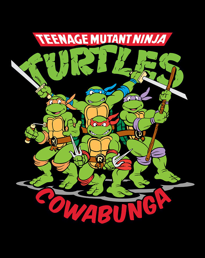 Rise Of The Teenage Mutant Ninja Turtle Cowabunga Digital Art By Xuan 