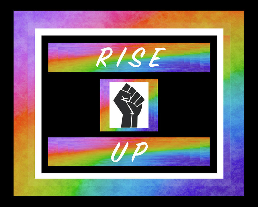 Rise Up - R14W Digital Art by Artistic Mystic