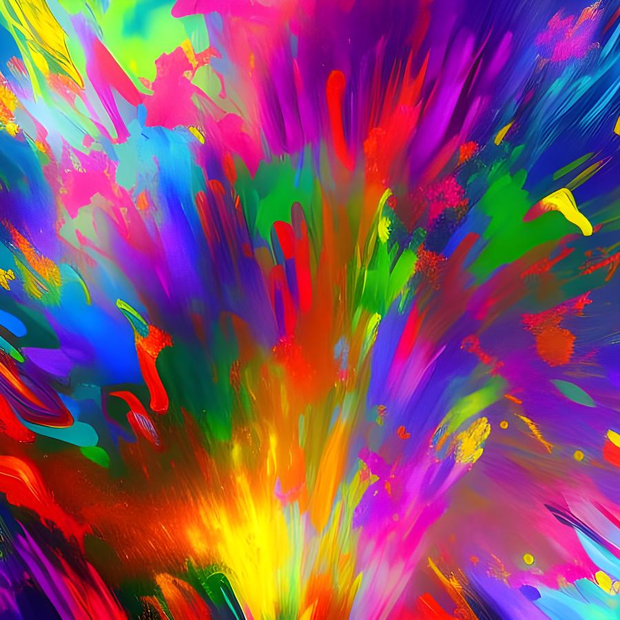 Rising Colors Digital Art by Beverly Read Rising Colors Digital Art by Beverly Read