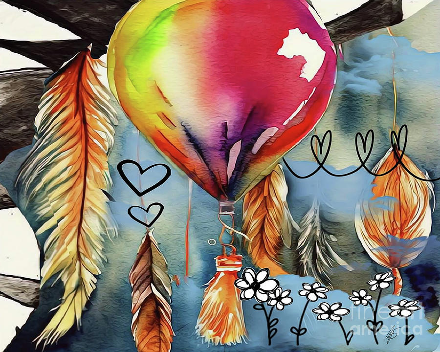 Rising Higher Mixed Media by Jennifer Page Rising Higher Mixed Media by Jennifer Page