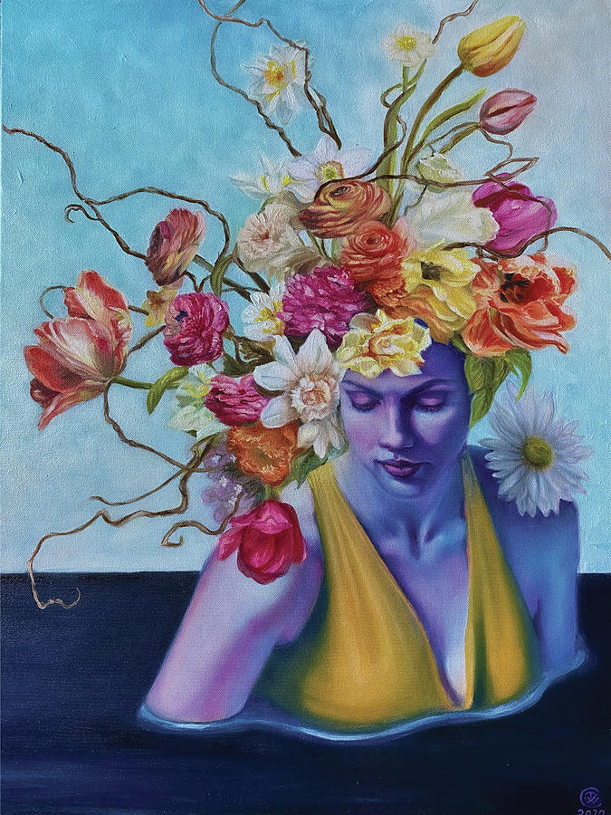 Rising Joy Painting by Teresa Carter Rising Joy Painting by Teresa Carter