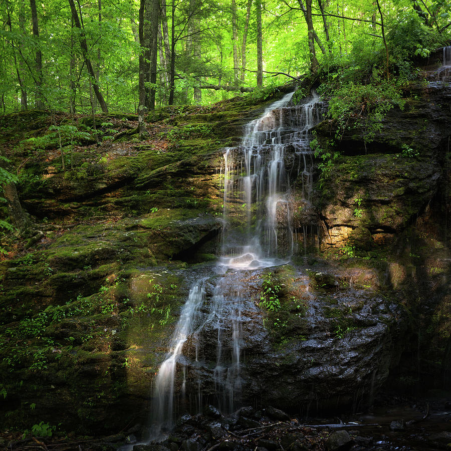 Rising Light, Falling Water Photograph by Simmie Reagor - Fine Art America