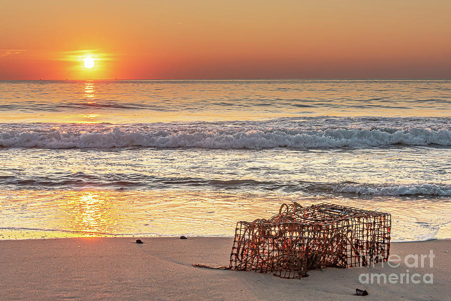 Rising Seabrook Beach Sun Photograph