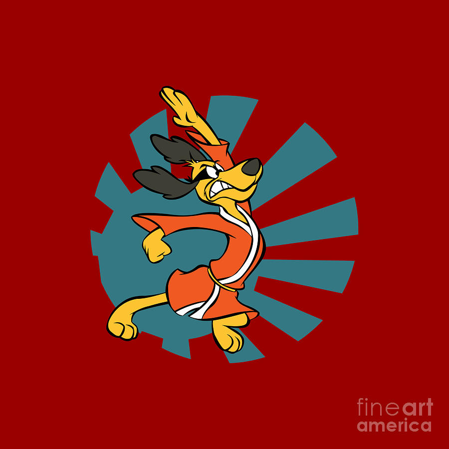 Rising Sun Hong Kong Phooey Digital Art by Douglas G Hoover - Pixels