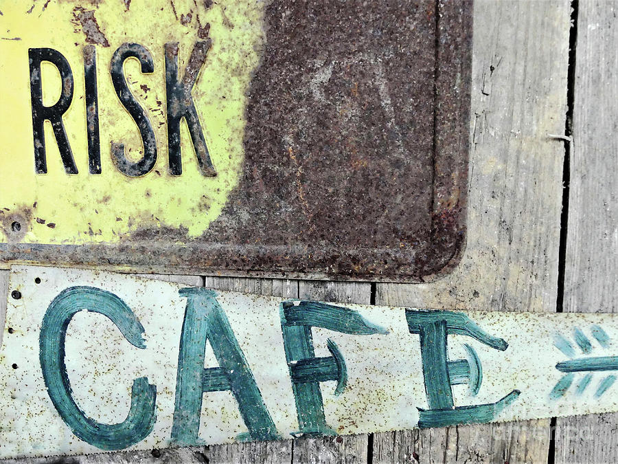 Risky Cafe Photograph by Sharon Williams Eng
