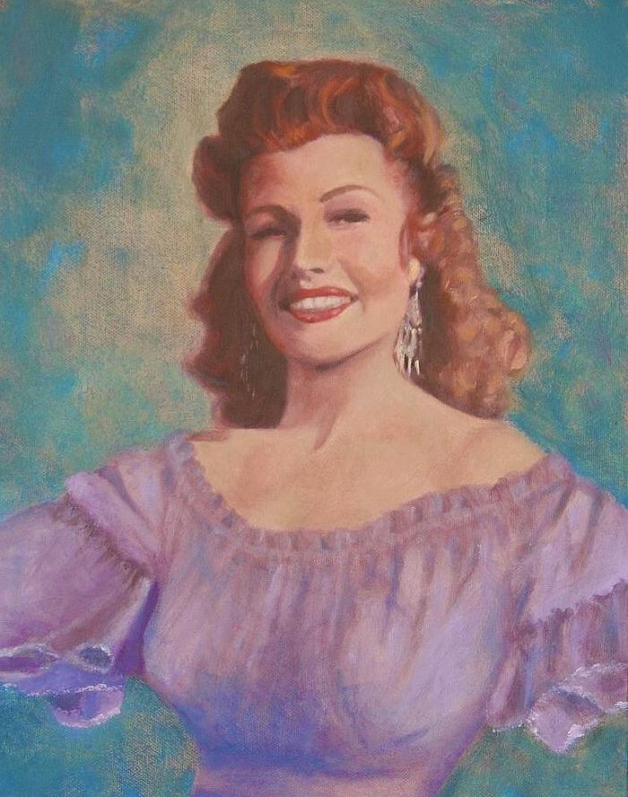 Rita Painting by Candace Antonelli