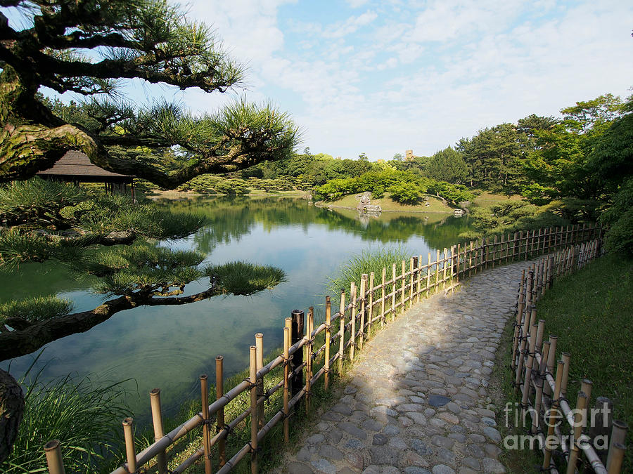Ritsurin Gardens in Takamatsu Japan Photograph by L Bosco