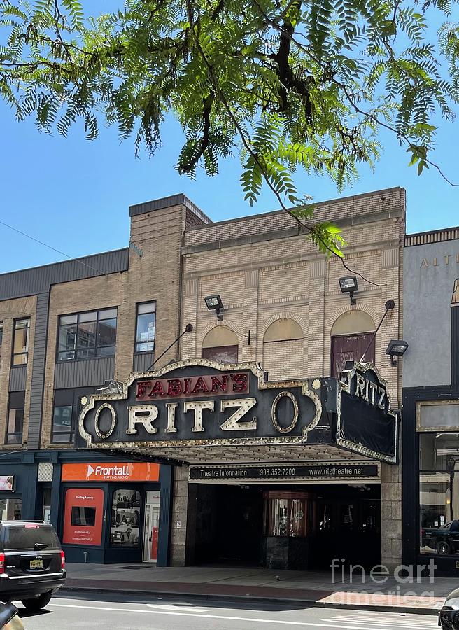 Ritz Theatre in Elizabeth NJ Photograph by Paul Chandler | Fine Art America