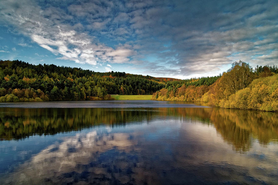 Rivelin Dams Reflections Photograph by Darren Galpin - Fine Art America