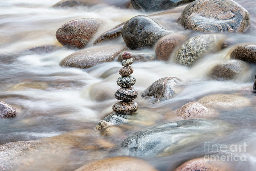 River Balance Photograph by Tim Gainey