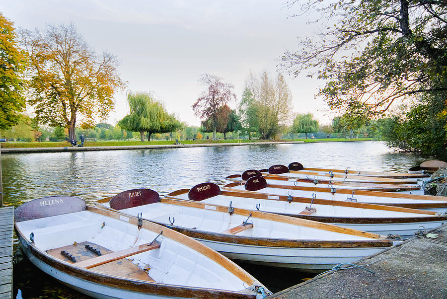 River boats, Stratford upon avon, England. Photograph by John Harper