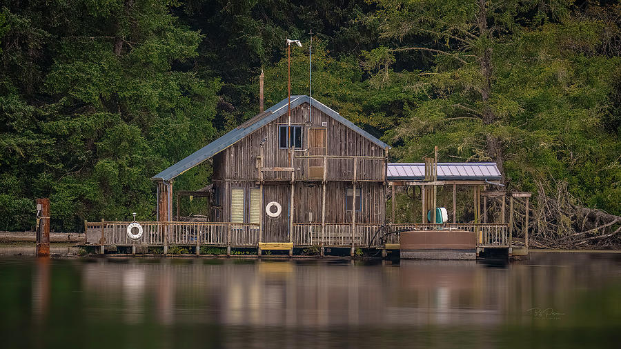 River Cabin Photograph by Bill Posner
