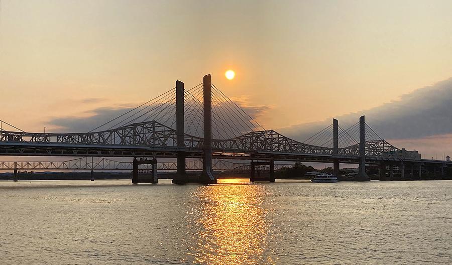 River City Sunset 5 Photograph by Maxwell Krem