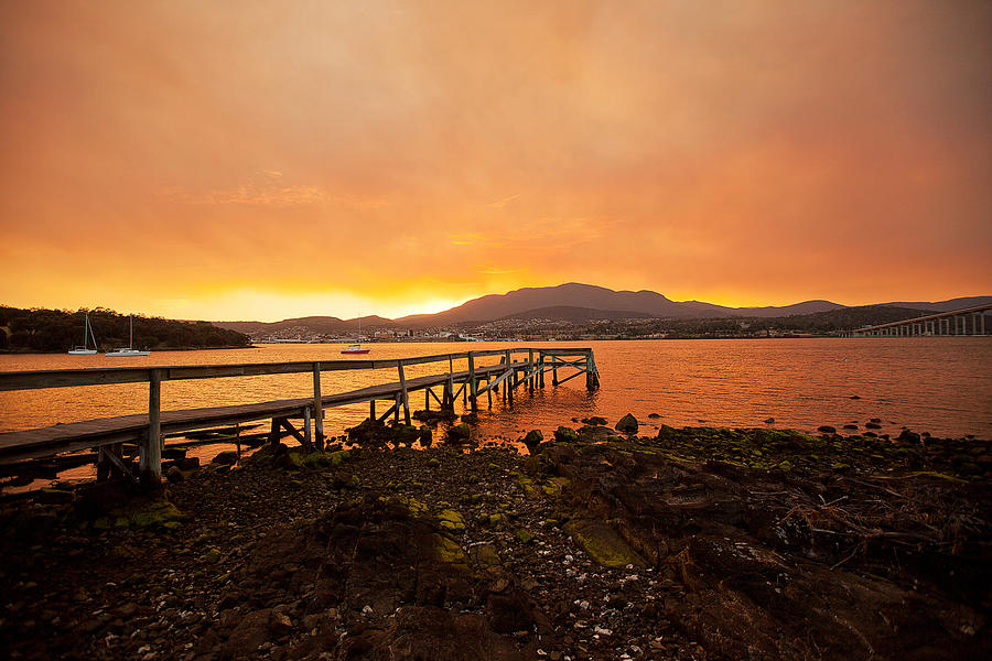 River Derwent Hobart Photograph by Slovegrove