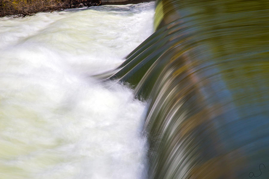 Rushing Photograph - River Falls by Dart Humeston