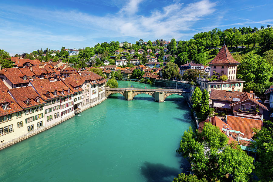 River Aare in Bern Photograph by Larry Huffman - Fine Art America