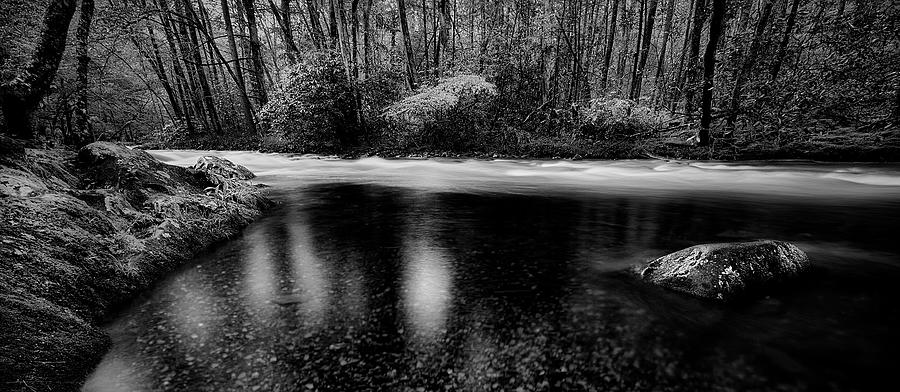 River in the Smokey Mountains II Photograph by Jon Glaser
