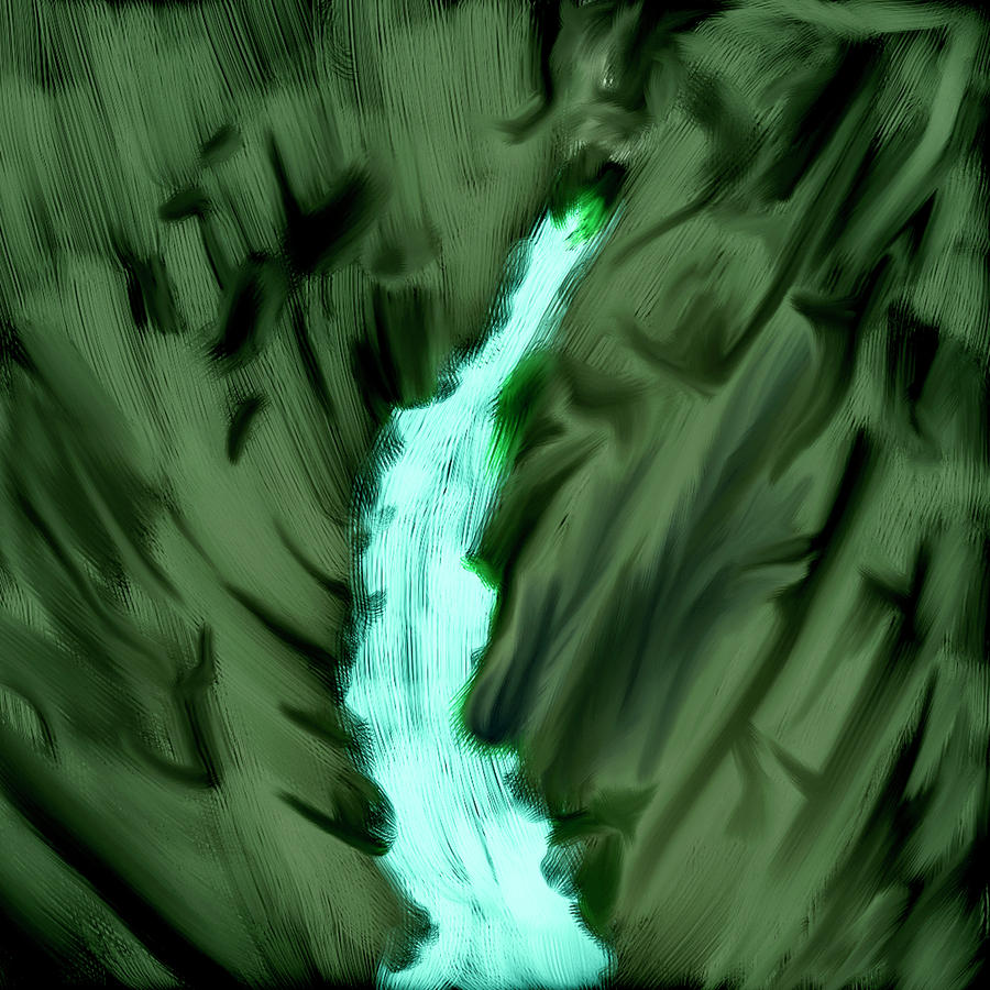 River #j3 Digital Art by Leif Sohlman