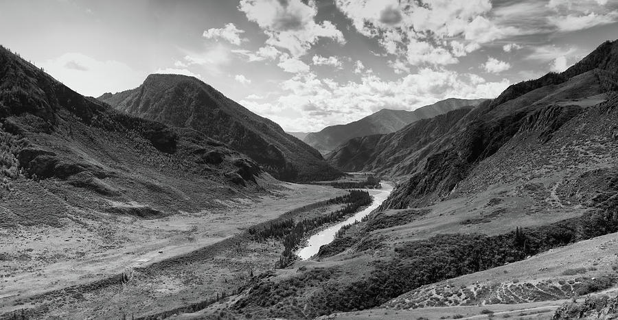 River Katun Altay  Photograph by Eugene Nikiforov