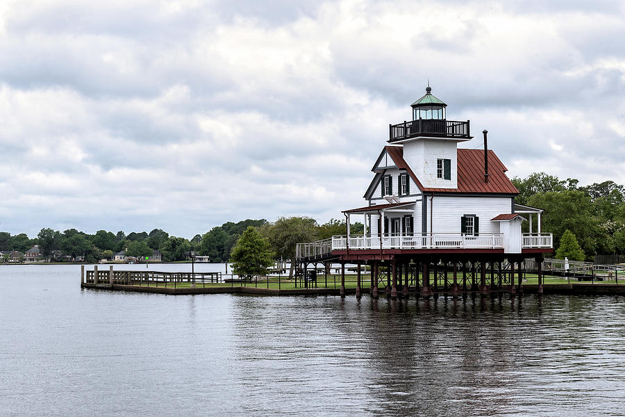 Roanoke River Lighthouse Photograph by Fon Denton - Fine Art America