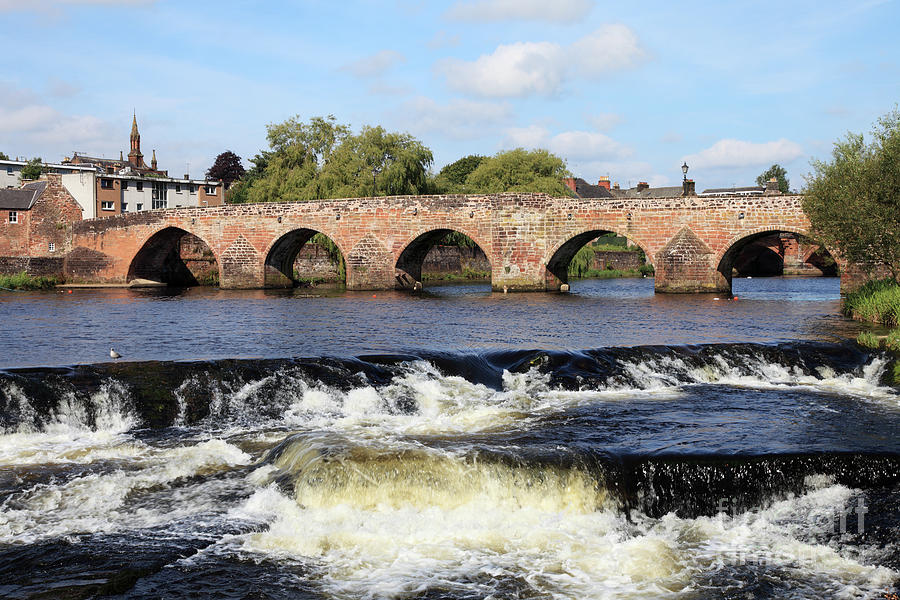 River Nith Photograph - River Nith Dumfries by Bryan Attewell