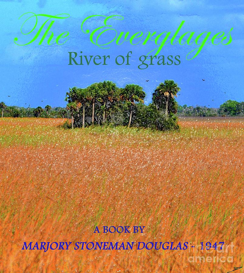 River of grass 1947 cover art Mixed Media by David Lee Thompson