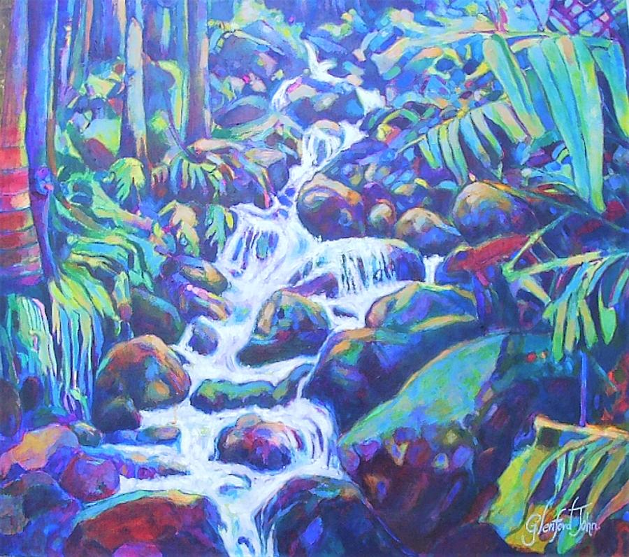 River Of Life Painting by Glenford John