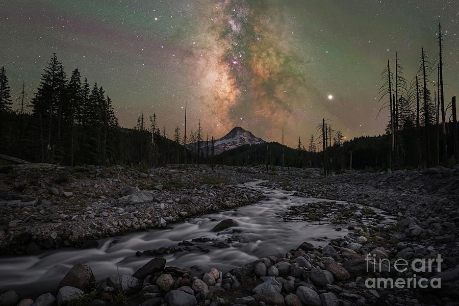 River Of Stars, Oregon  Photograph by Michael Ver Sprill