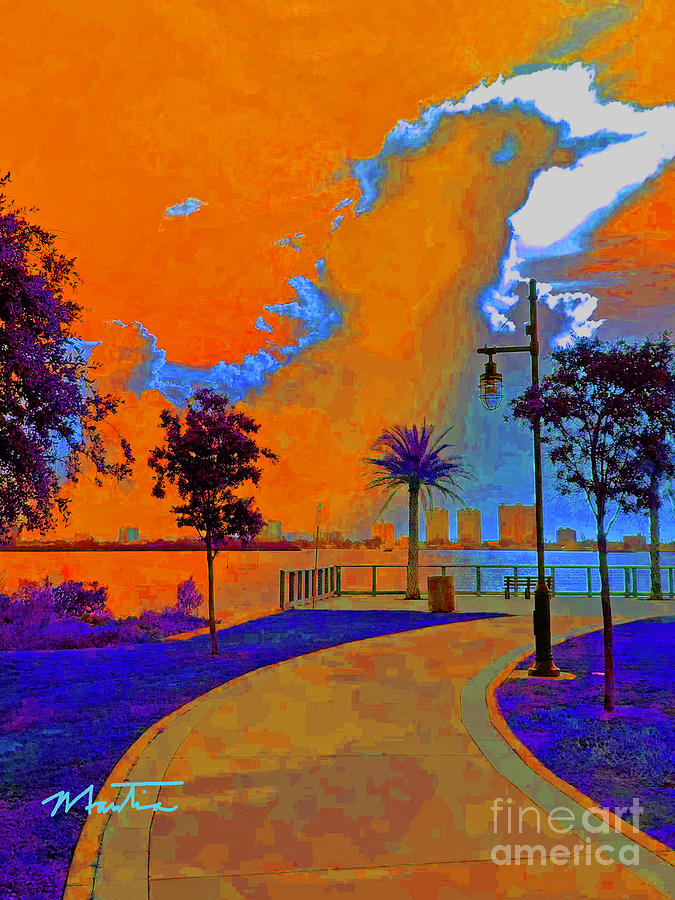 River Park View  Digital Art by Art Mantia