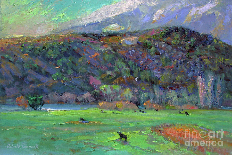 River Pasture, Jenner Painting by John McCormick