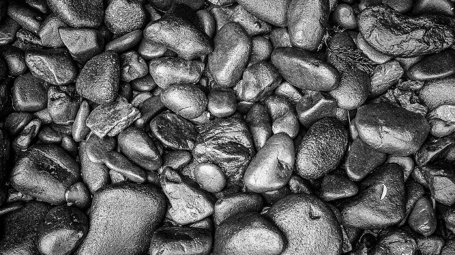 River Rock Background Photograph by Mike Fusaro