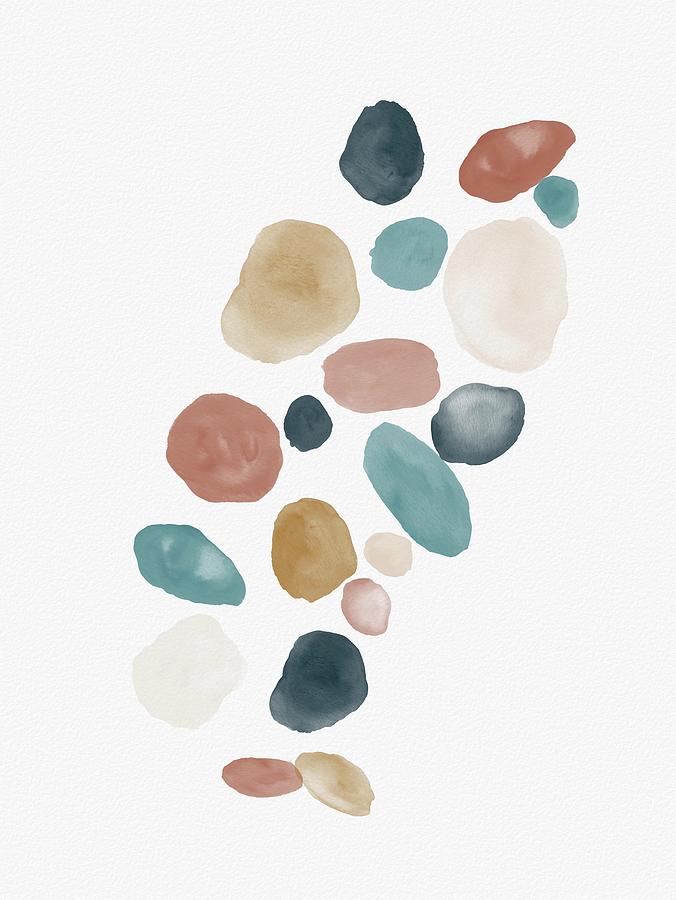 River Rocks II Painting by Ink Well