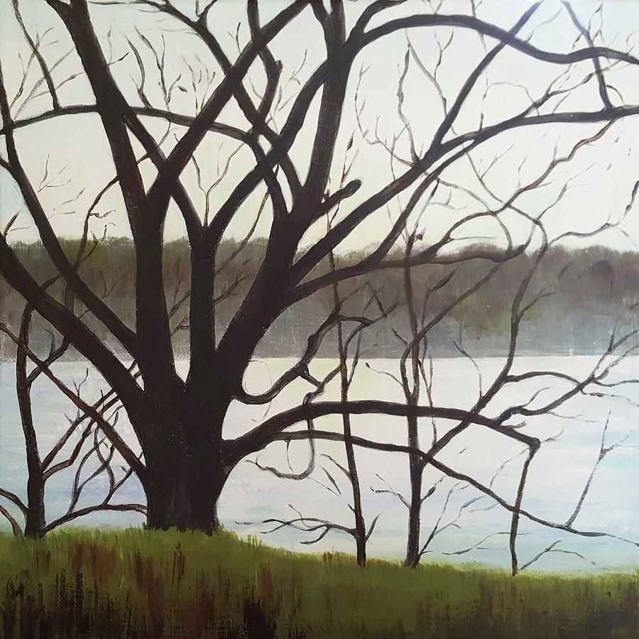 River Painting by Sarah Lynch