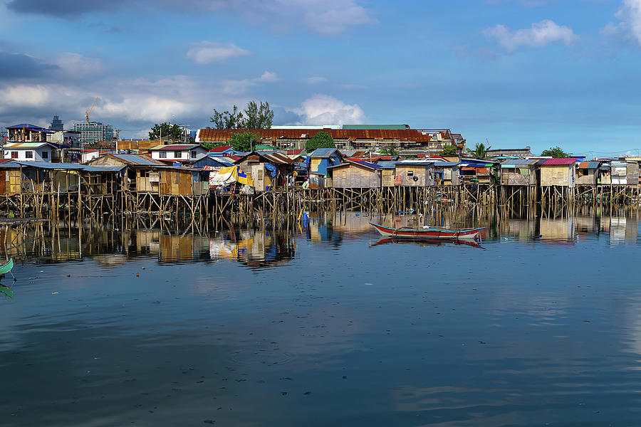 River Shanties Photograph by Lik Batonboot - Pixels