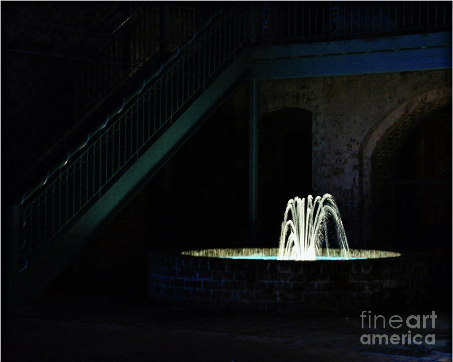River Street Fountain Photograph by Theresa Fairchild