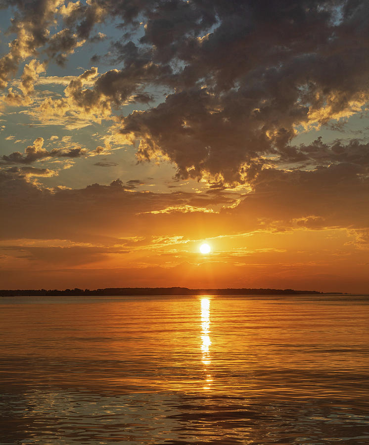 River Sunrise  Photograph by Lara Morrison