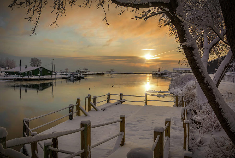 River Sunrise Photograph by Patti Raine