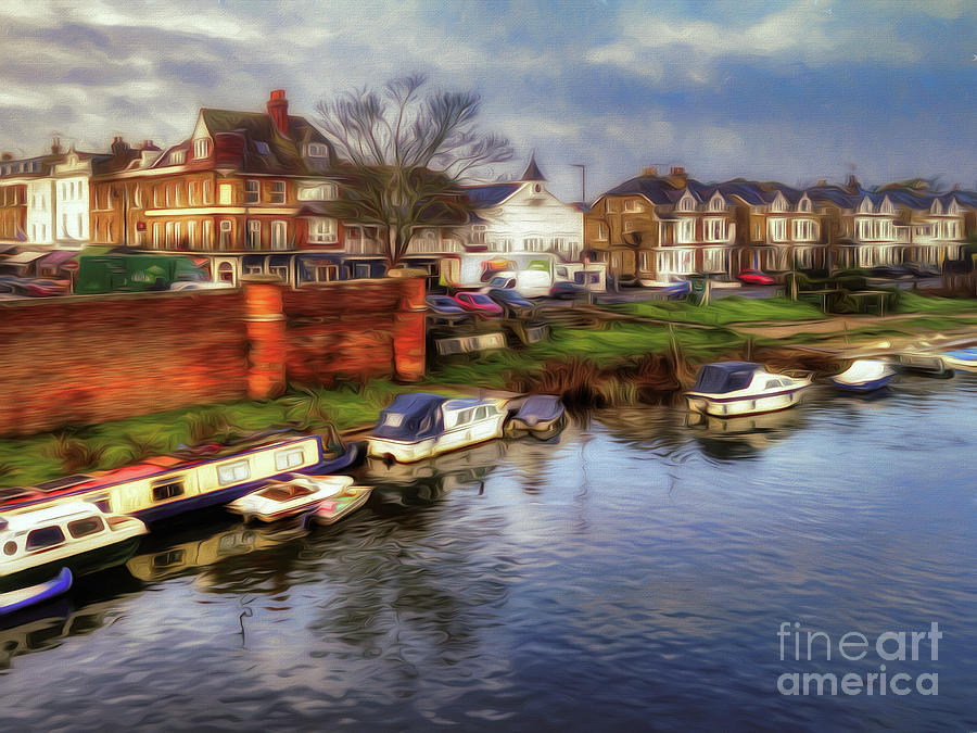 River Thames Photograph - River Thames East Molesey by Leigh Kemp River Thames Photograph - River Thames East Molesey by Leigh Kemp