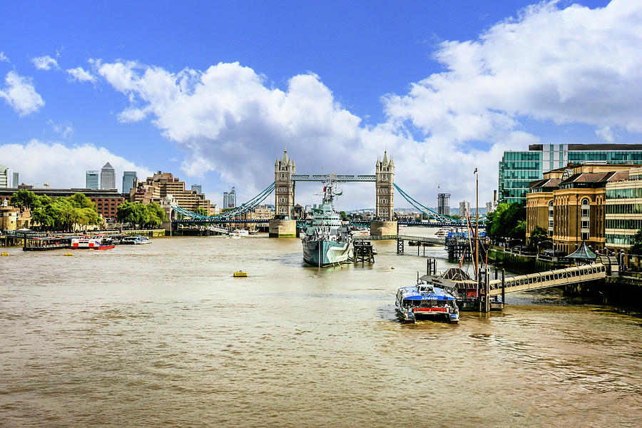 River Thames London Photograph by Chris Smith