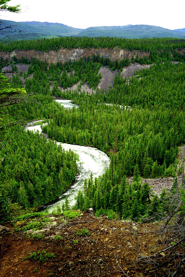 River Through The Valley Photograph by Jean Macaluso
