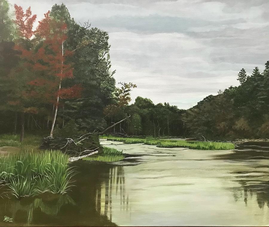 River View Painting by Boots Quimby