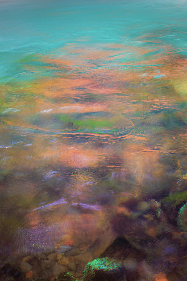 River Water Abstract 5 Photograph by Ryan Weddle
