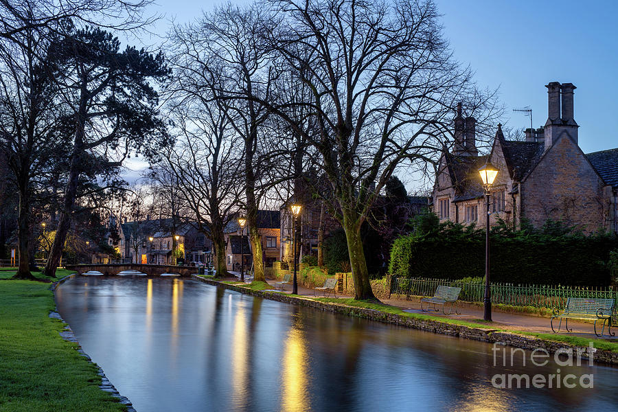River Windrush Bourton on the Water at Dawn Photograph by Tim Gainey