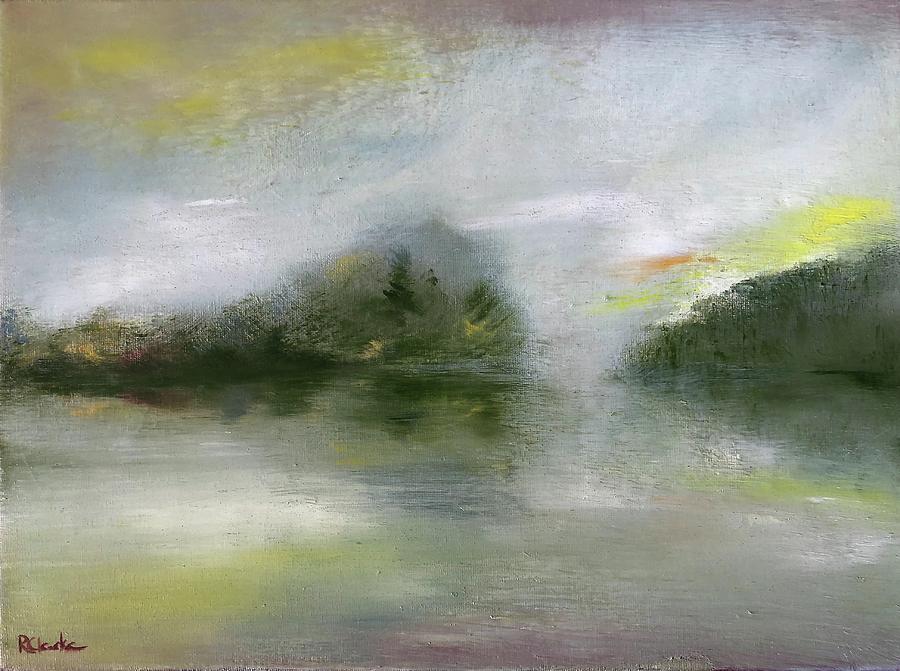 Riverbend Painting by Roger Clarke