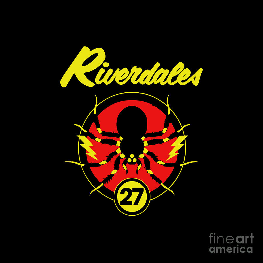 Punk Rock Digital Art - Riverdales Tarantula by Juan Ray